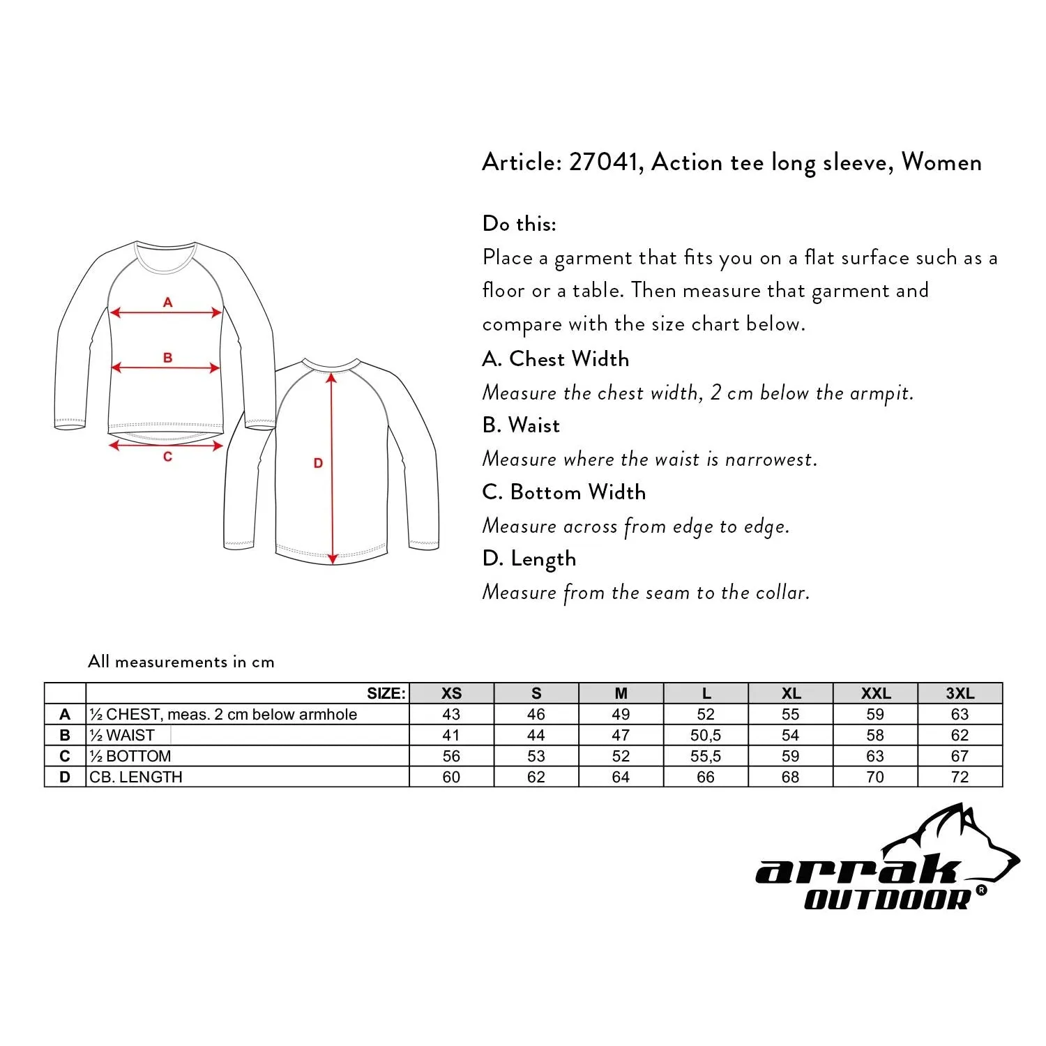 Action Training Long Sleeve Top Woman (Black-Mélange)