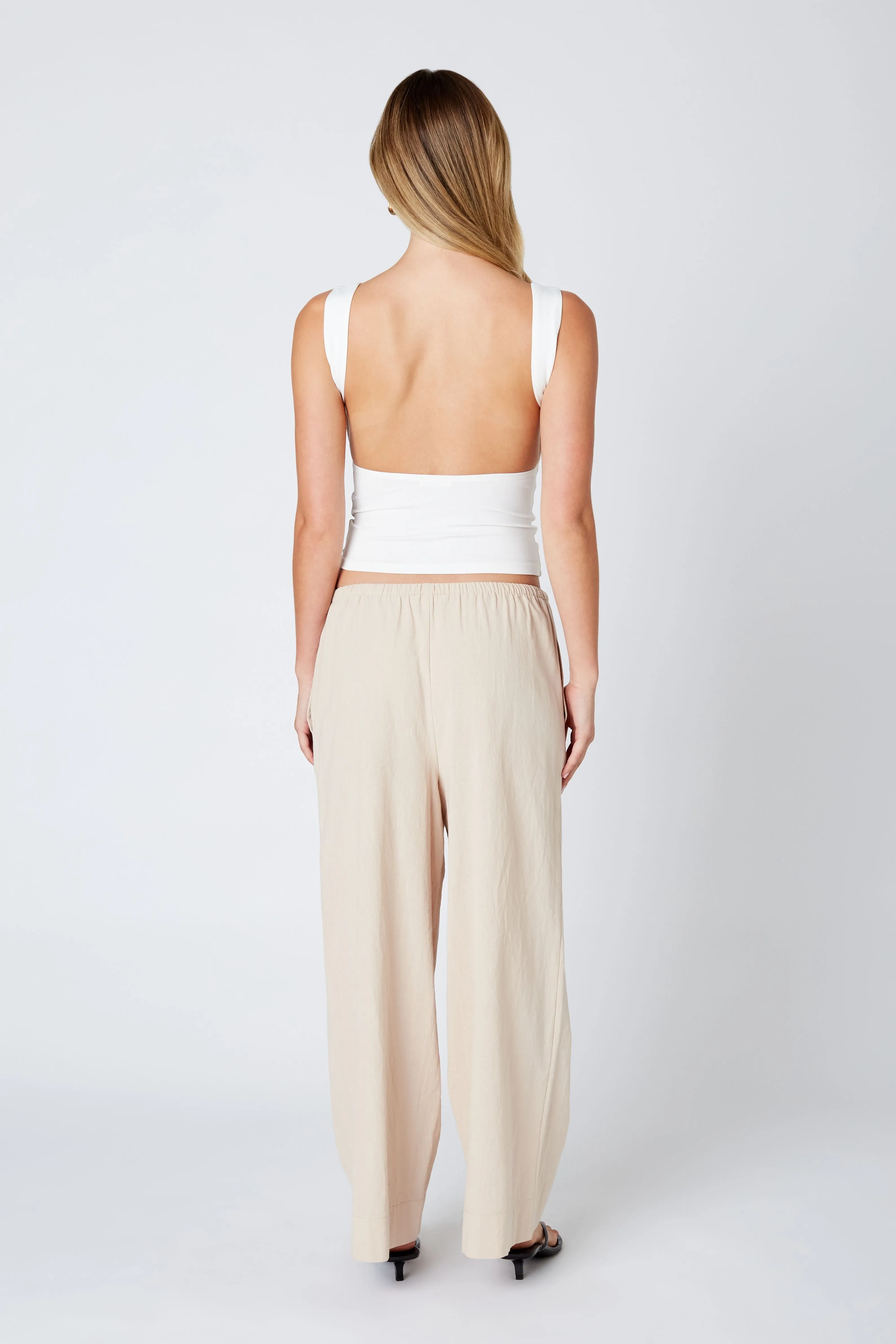 Checking In Cotton Pant