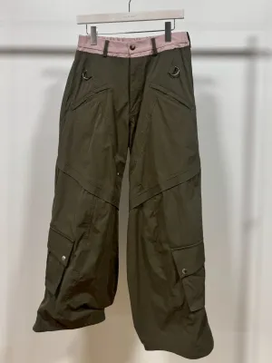 docking nylon pants(unisex)/khaki