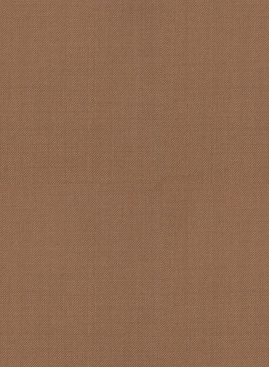 Napolean Caramel Brown Wool Pants