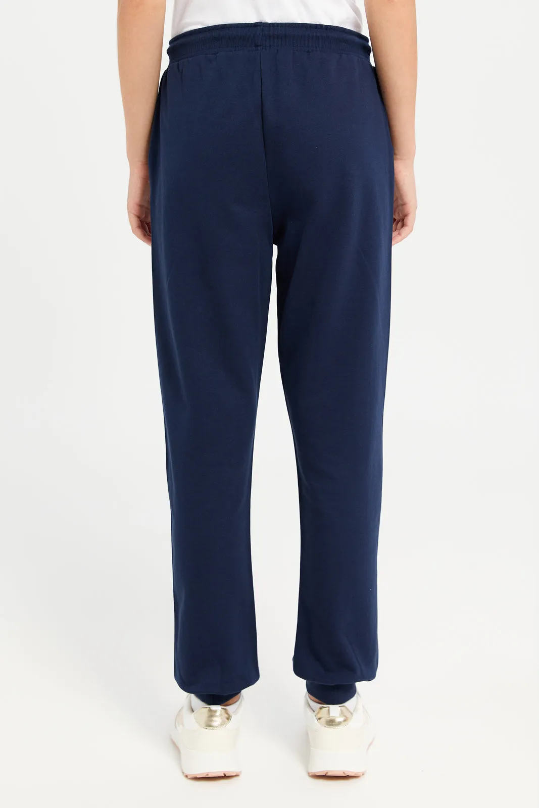 Senior Girls Navy Active Pants