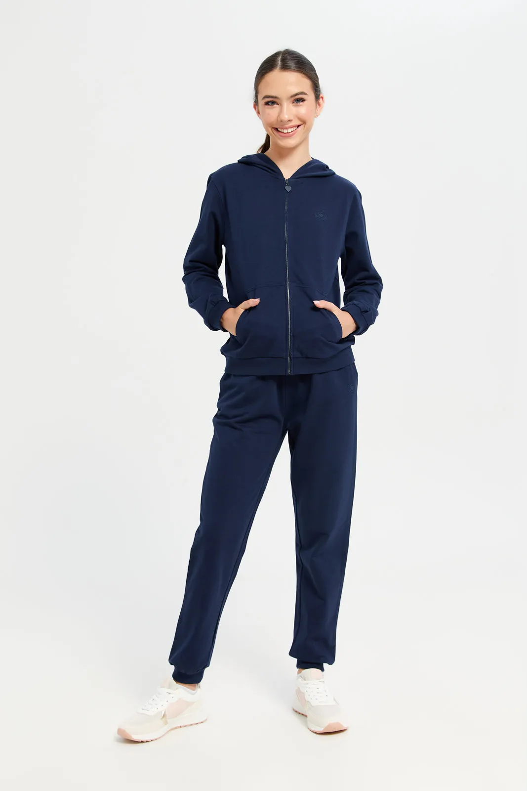 Senior Girls Navy Active Pants