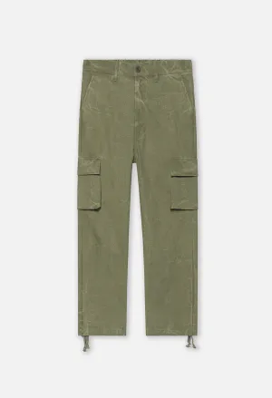 Washed Corpus Cargo Pants / Army