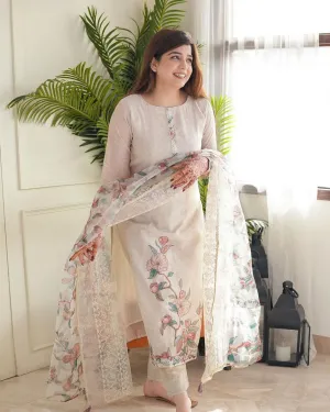 Women's Designer Party Wear Kalavati Pure Lilan Salwar Suite